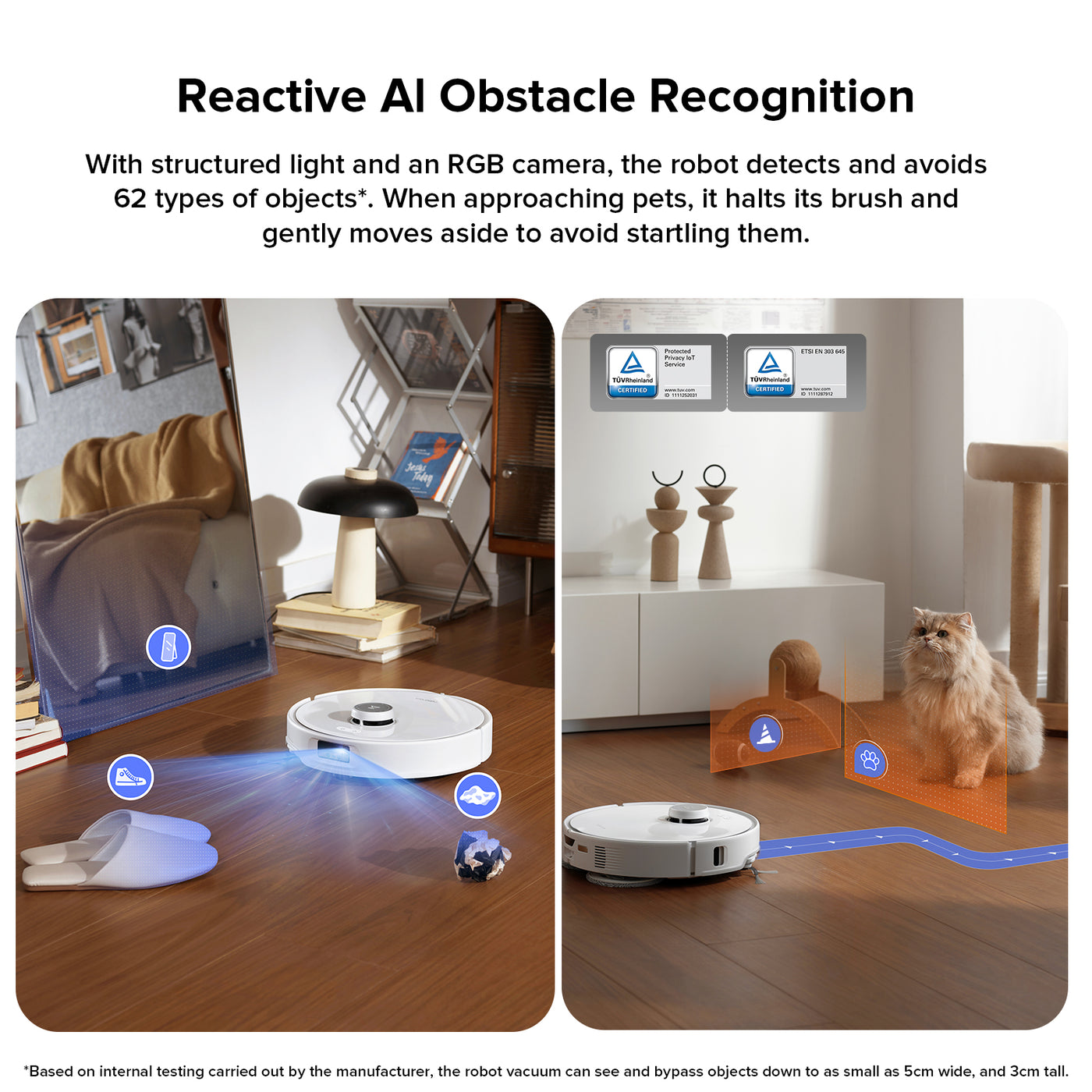 Roborock Qrevo Edge Robot Vacuum Cleaner - Certified Refurbished