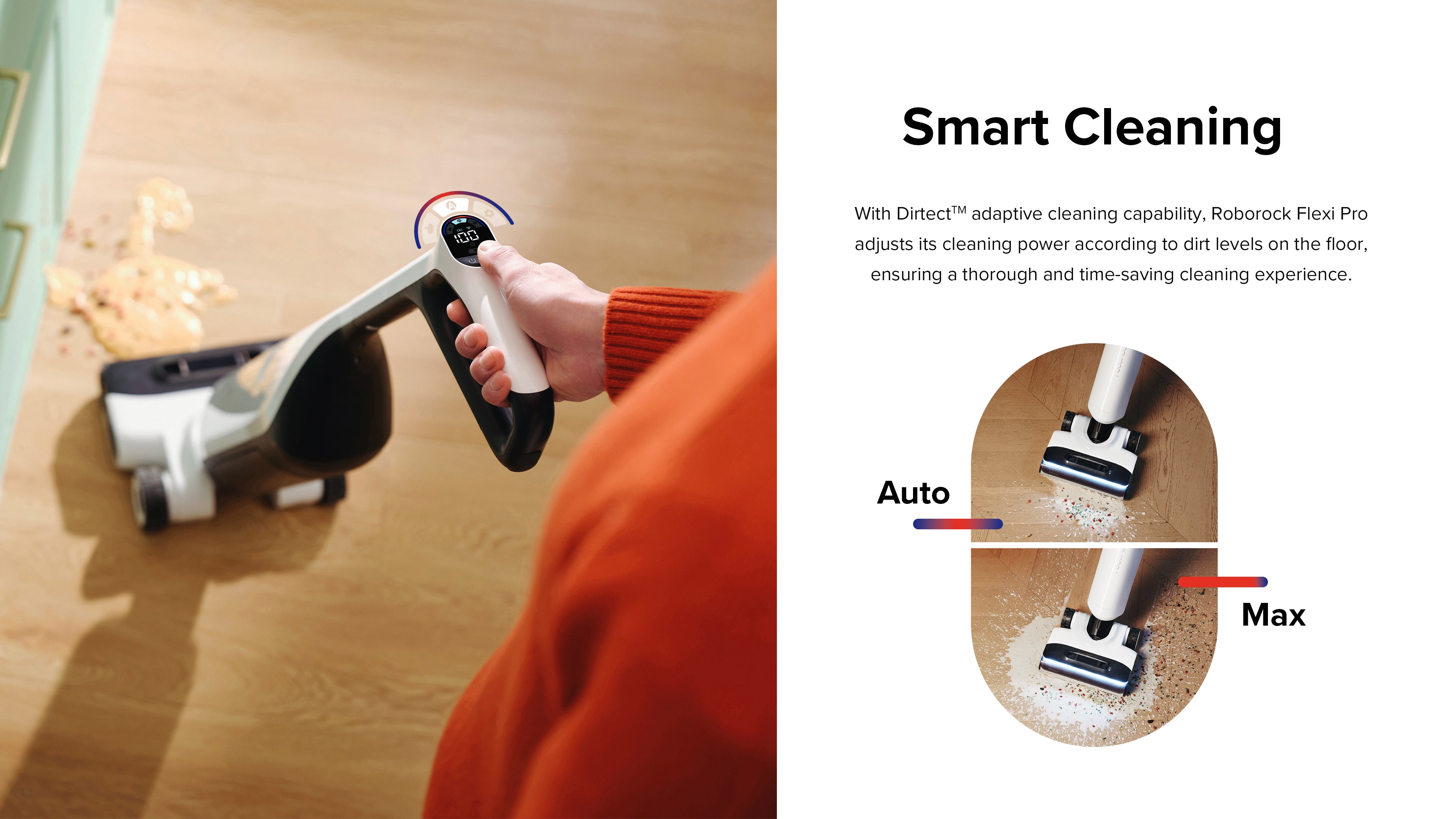 Roborock Flexi Pro Wet Dry Vacuum Cleaner - Certified Refurbished