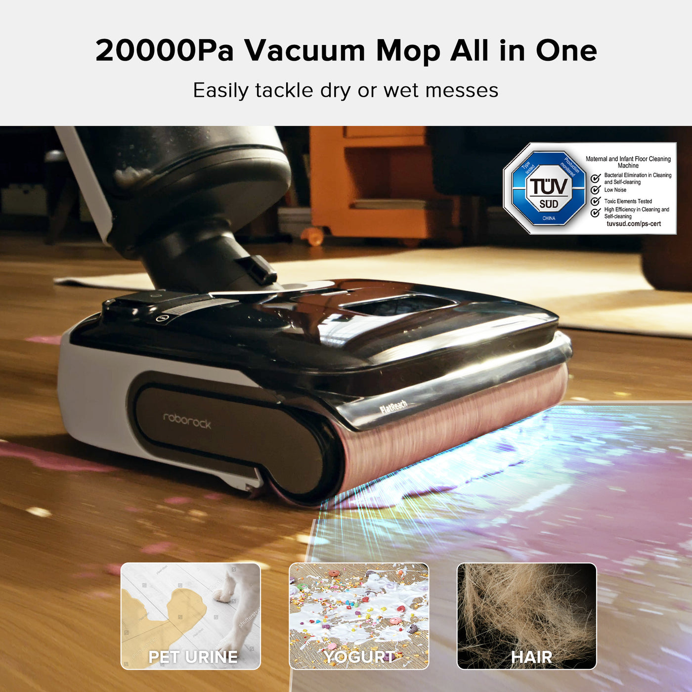 Roborock F25 Wet Dry Vacuum Cleaner - Certified Refurbished
