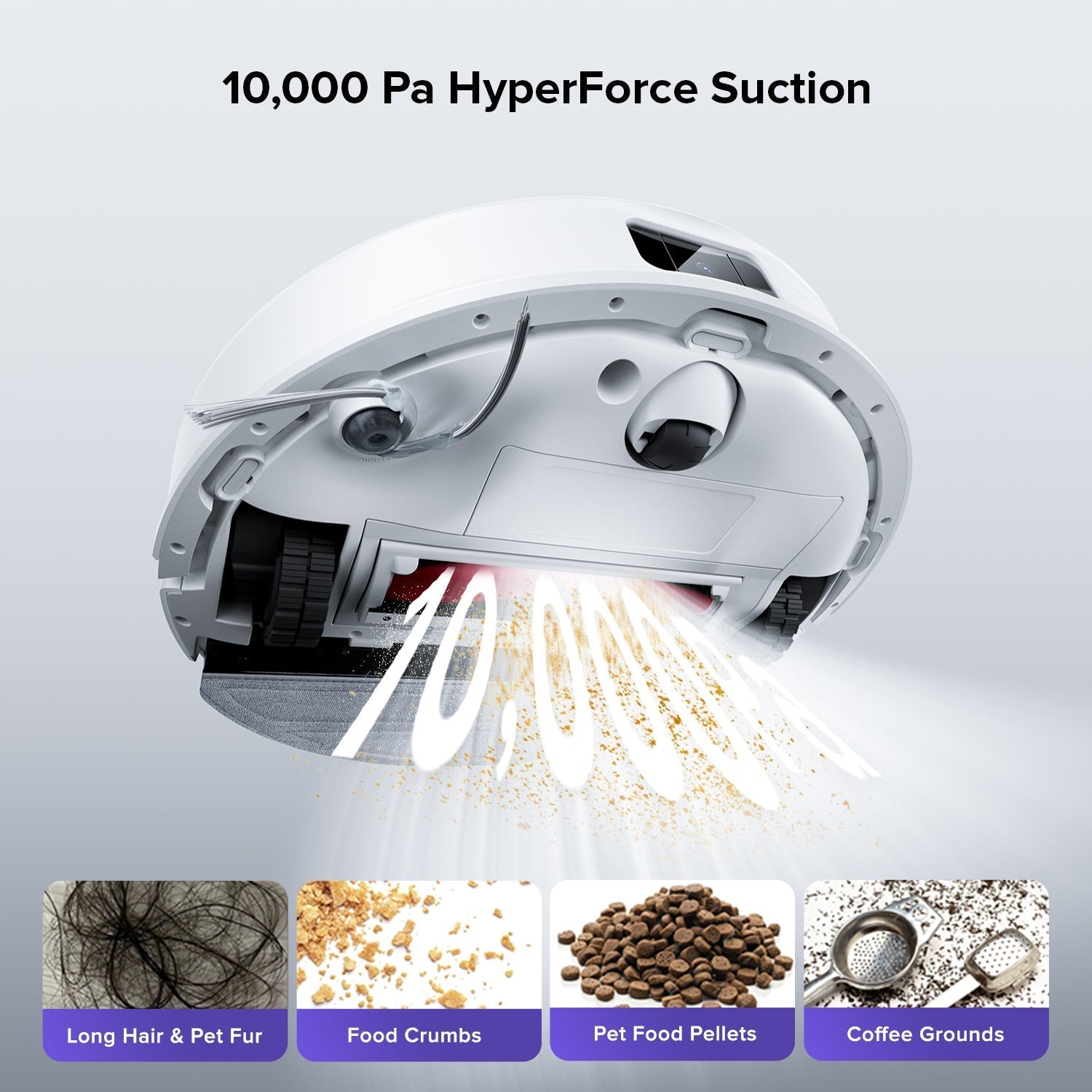 Roborock Q10V+ Robot Vacuum Cleaner - Certified Refurbished