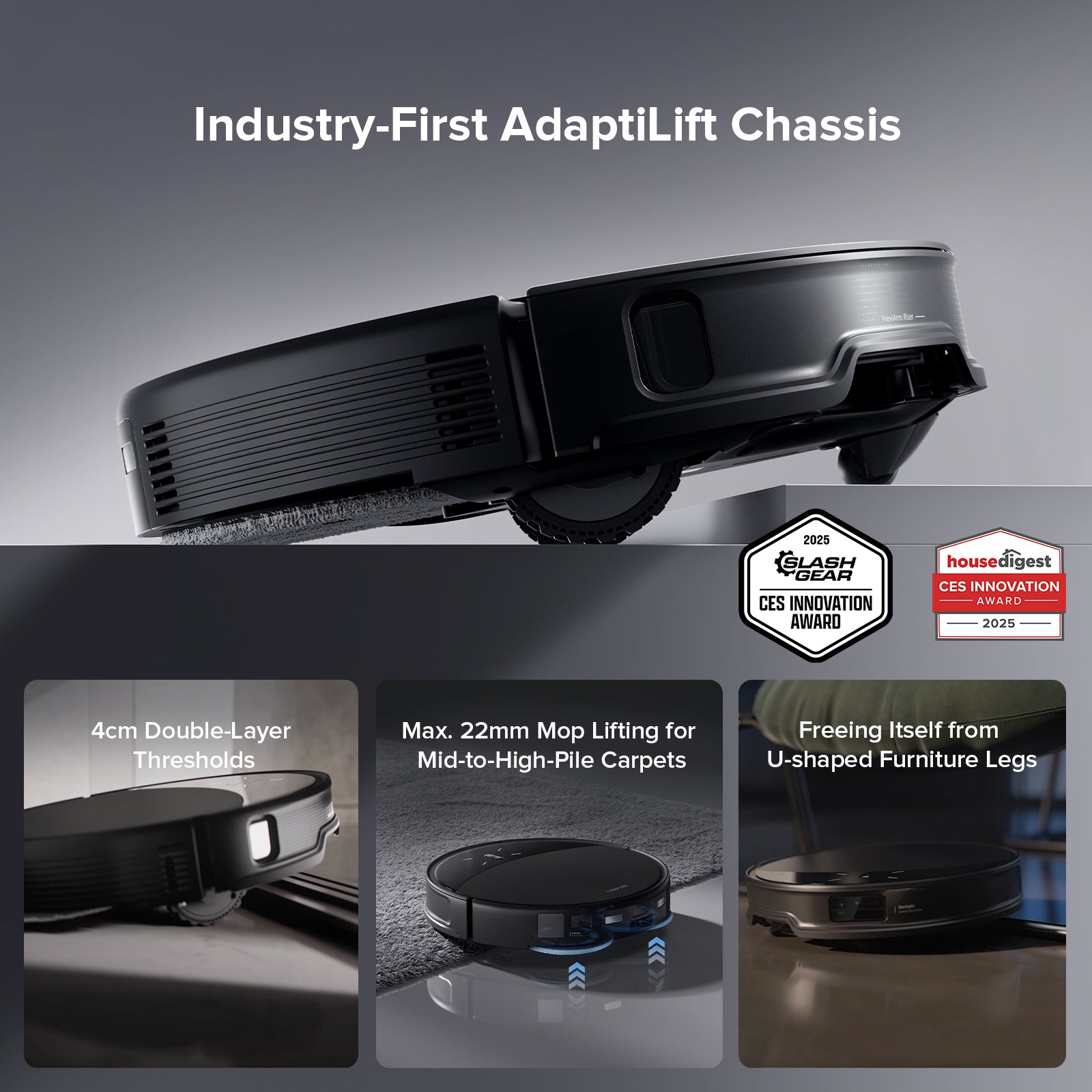 Roborock Saros 10R Robot Vacuum Cleaner - Certified Refurbished