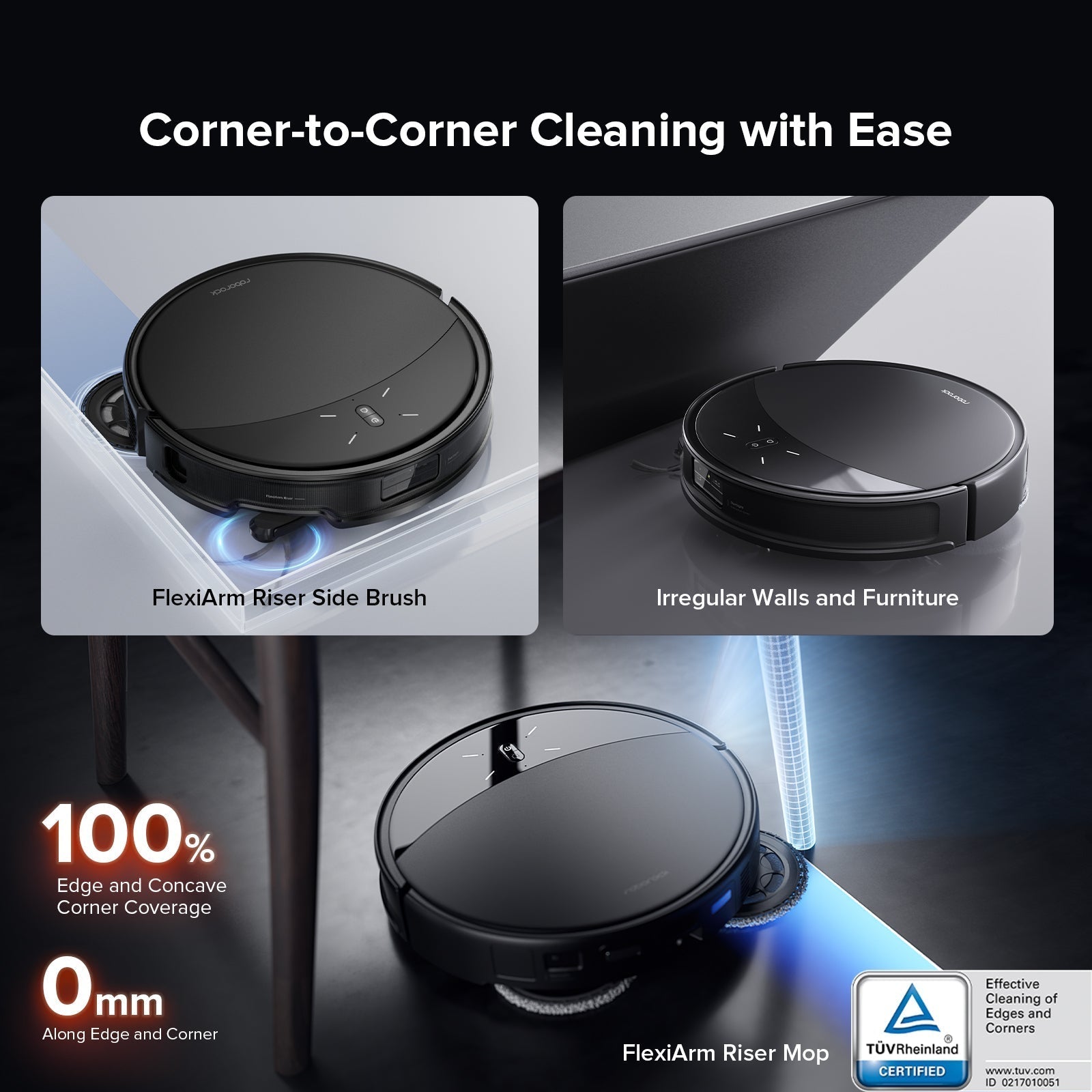 Roborock Saros 10R Robot Vacuum Cleaner - Certified Refurbished