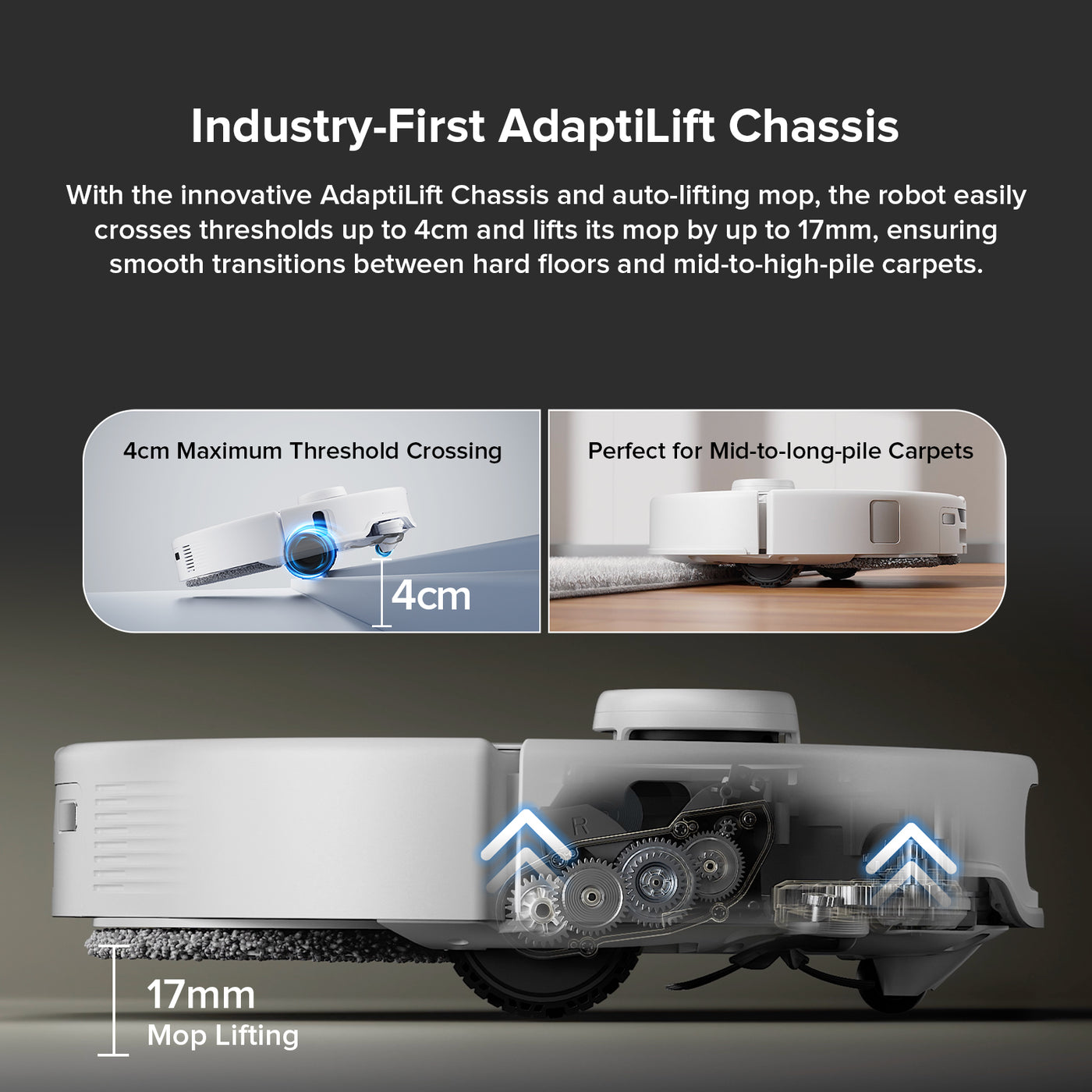 Roborock Qrevo Edge Robot Vacuum Cleaner - Certified Refurbished