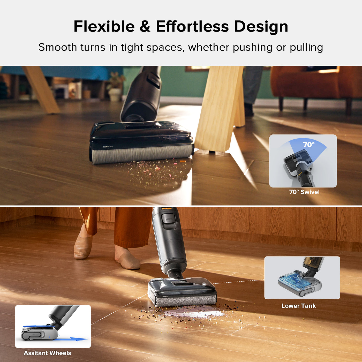 Roborock F25 Wet Dry Vacuum Cleaner - Certified Refurbished