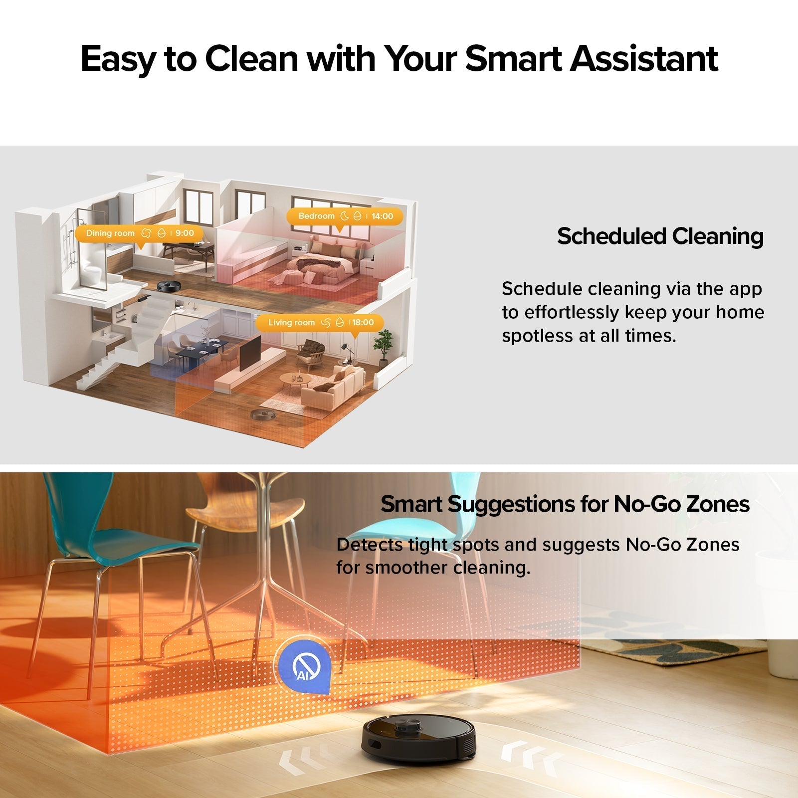 Roborock Q7T+ Robot Vacuum Cleaner - Certified Refurbished