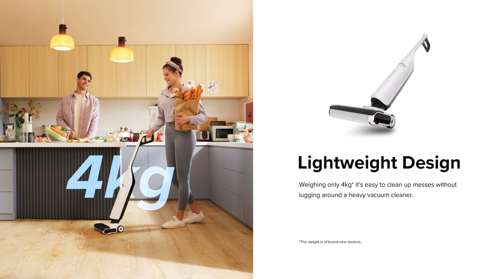 Roborock Flexi Lite Wet Dry Vacuum Cleaner - Certified Refurbished