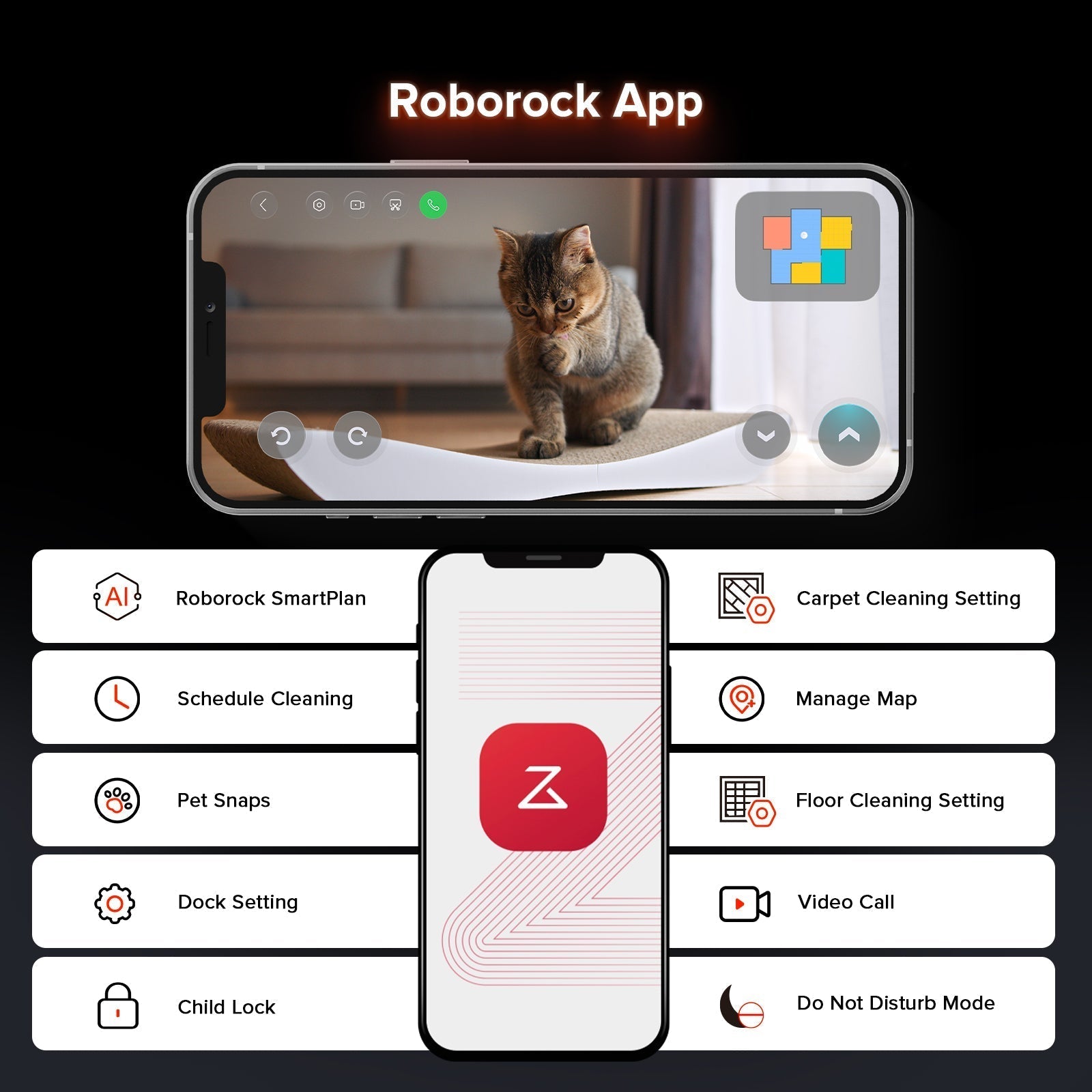 Roborock Saros 10R Robot Vacuum Cleaner - Certified Refurbished