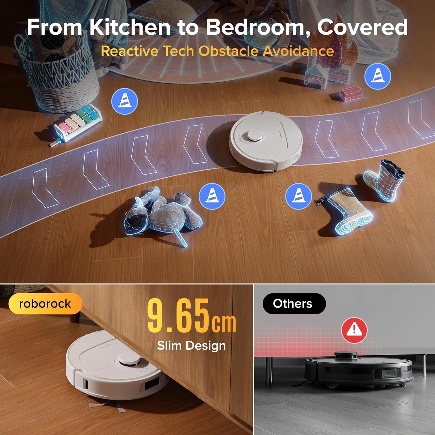 Roborock Qrevo L Pro Robot Vacuum and Mop - Certified Refurbished