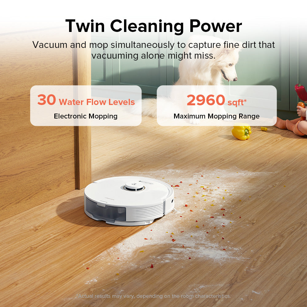 Roborock Q8 Max+ Robot Vacuum Cleaner - Certified Refurbished