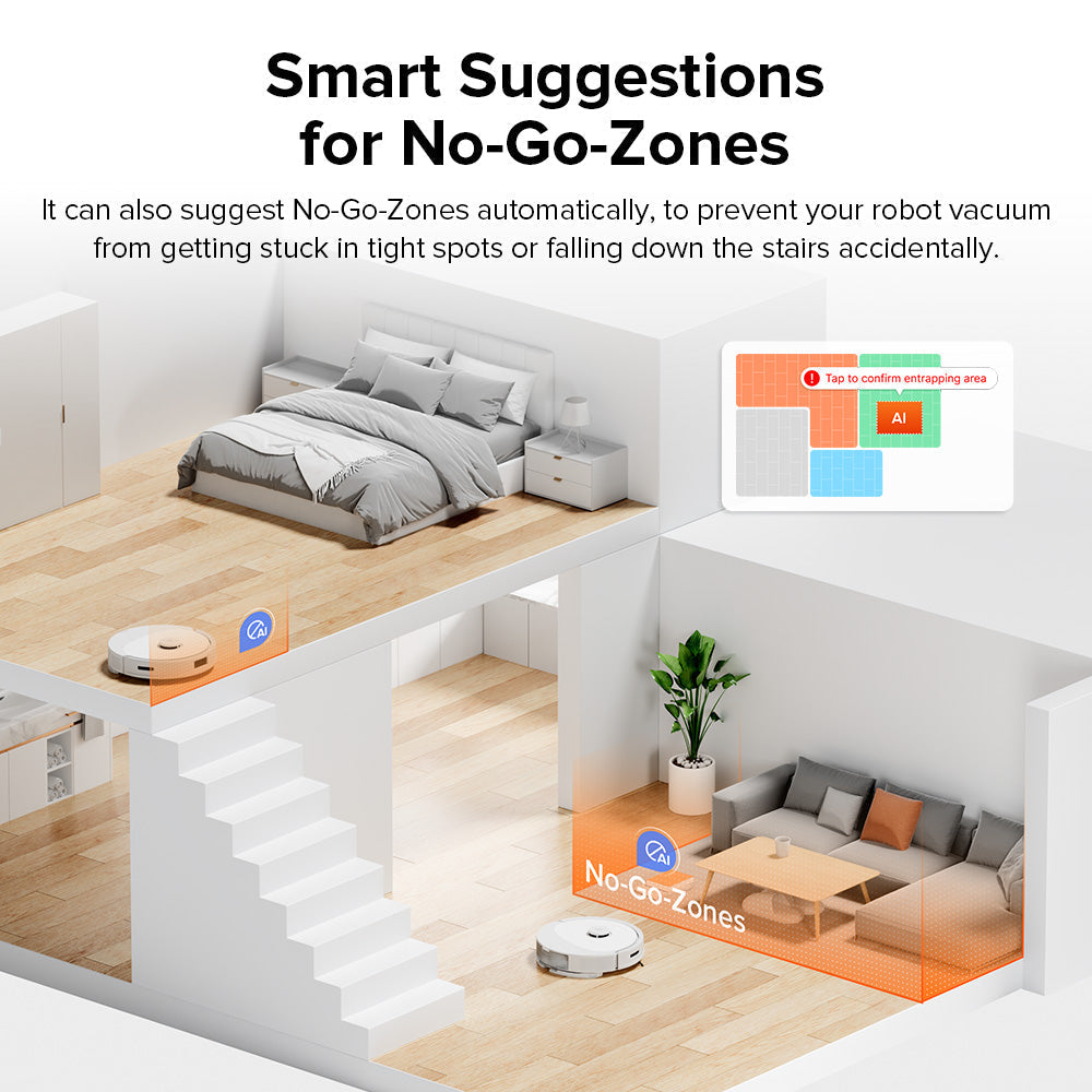 Roborock Q8 Max+ Robot Vacuum Cleaner - Certified Refurbished