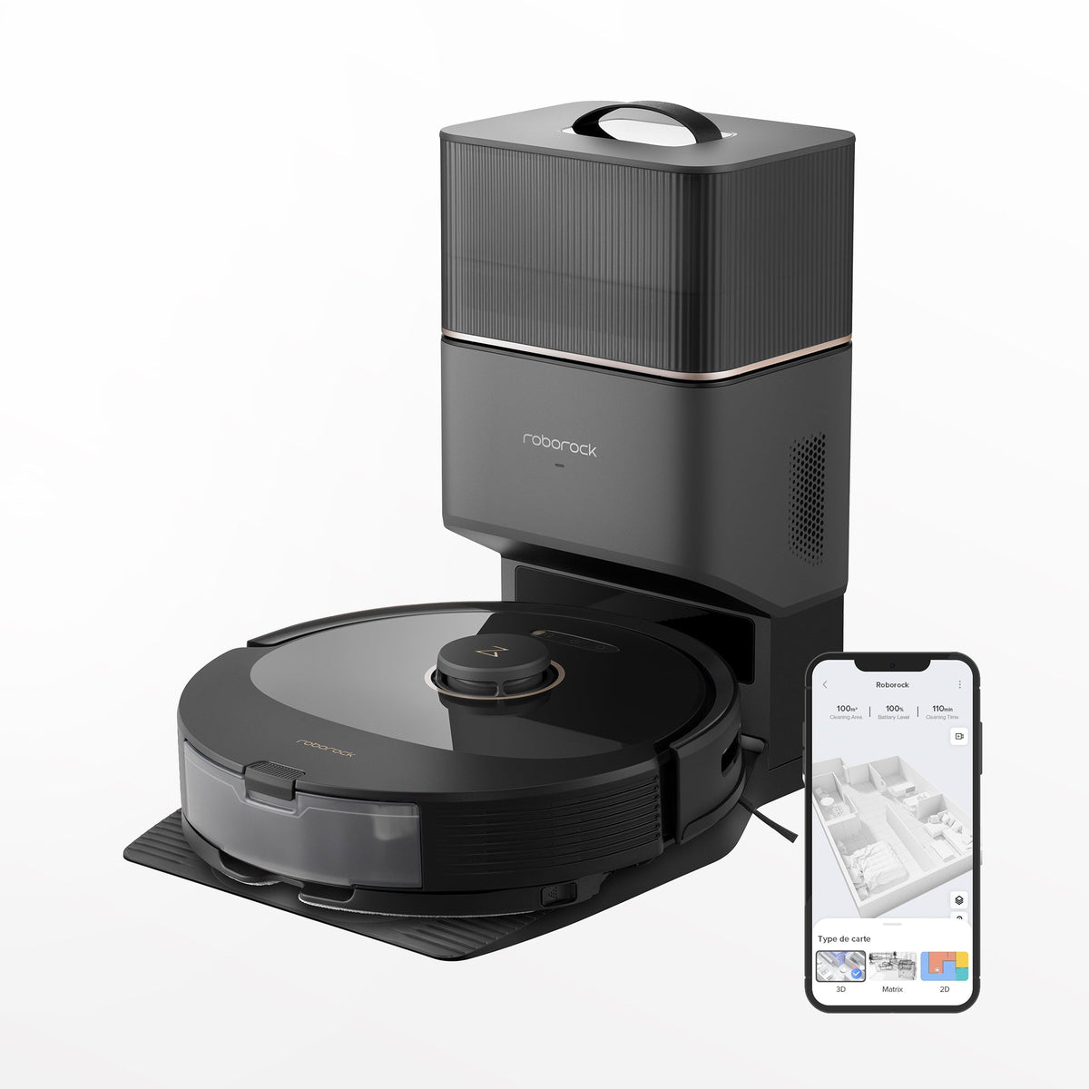 Roborock Q8 Max+ Robot Vacuum Cleaner - Certified Refurbished