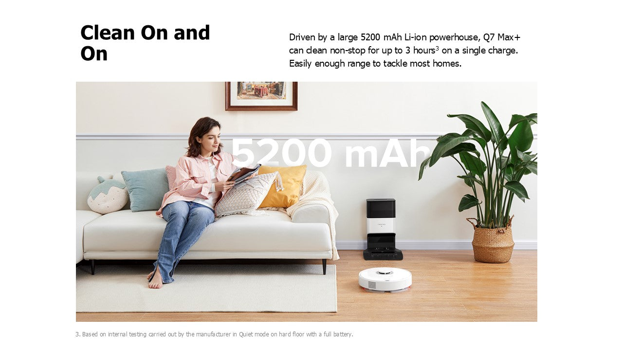 Roborock Q7 Max Robot Vacuum Cleaner - Certified Refurbished