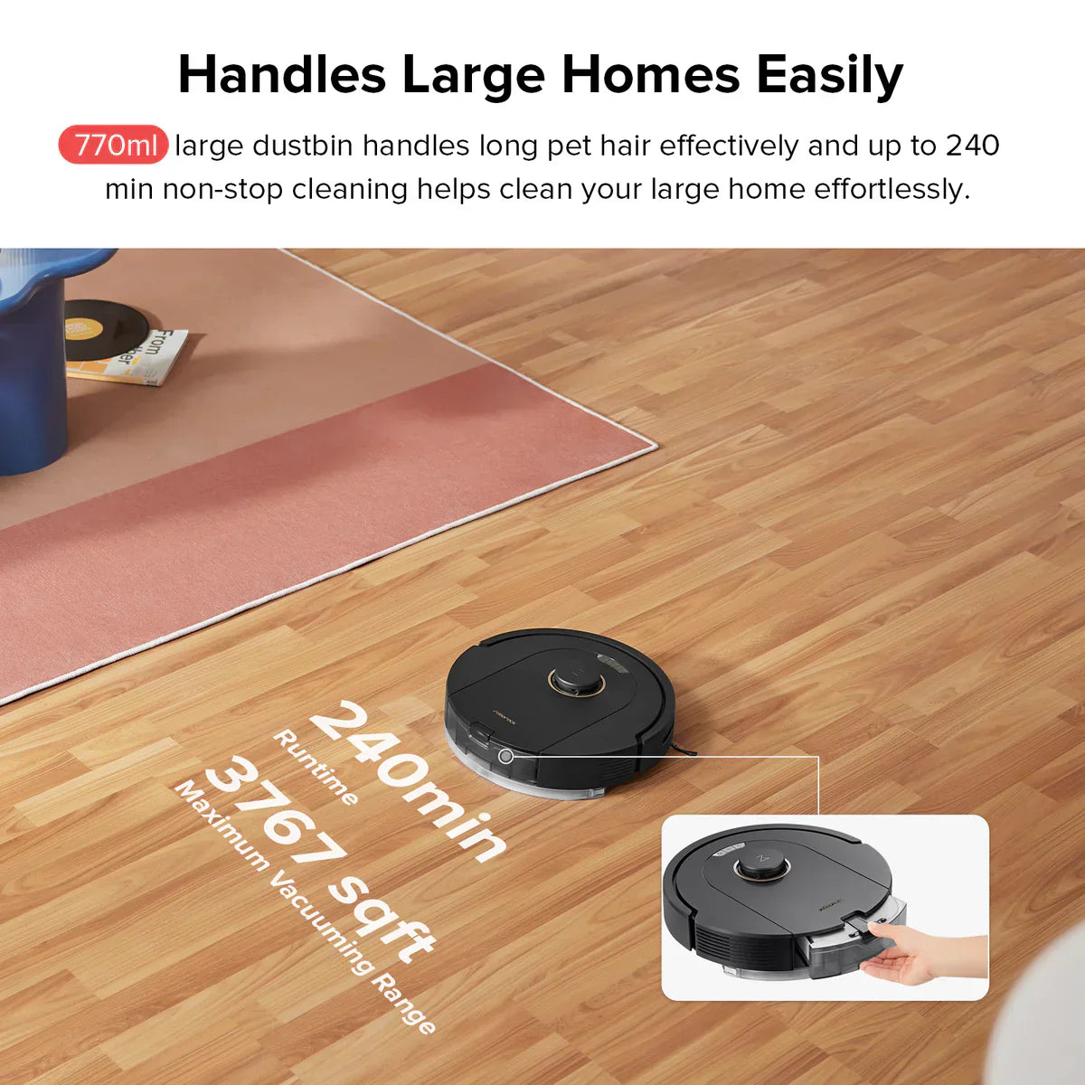 Roborock Q5 Pro+ Robot Vacuum Cleaner - Certified Refurbished